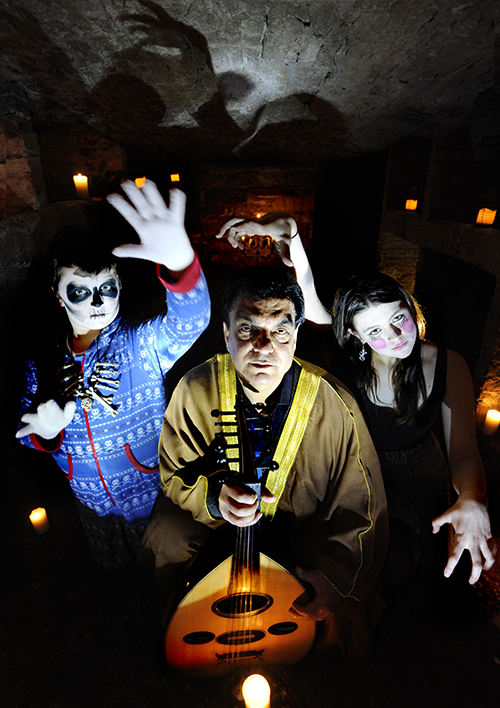 Guisers at Scottish International Storytelling Festival launch