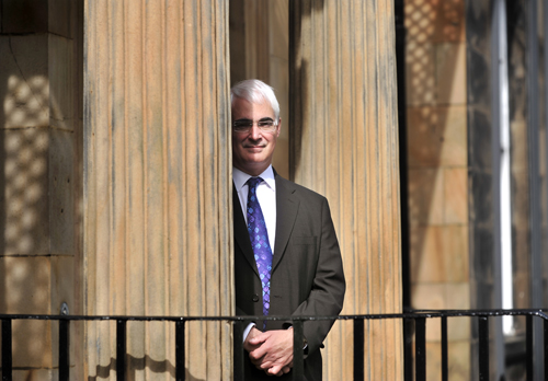 Back into the shadows: Alistair Darling, soon to be moving to the opposition back benches, but currently Shadow Chancellor of the Exchequer and MP for Edinburgh South West