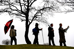 Launching the Perthshire Highland Discovery Trail on the Gleneagles Hotel estate
