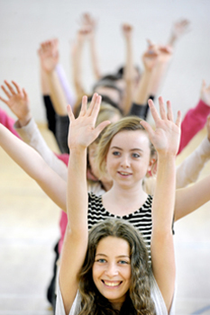 Dance is a popular class in the alternative curriculum programme