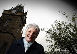 Linda McLeod, chair of the Clackmannanshire Breathe Easy support group Linda McLeod, chair of the Clackmannanshire Breathe Easy support group