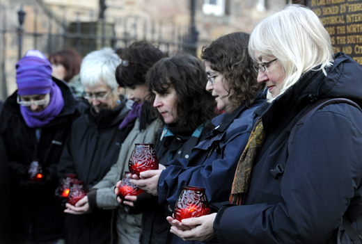 Scottish Friends of Bhopal hold a candle-lit memorial ceremony at Greyfriars Kirkyard, Edinburgh Scottish Friends of Bhopal hold a candle-lit memorial ceremony at Greyfriars Kirkyard, Edinburgh