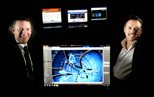 Kenny Gair and Iain Hamilton of TECHNiPHOBiA