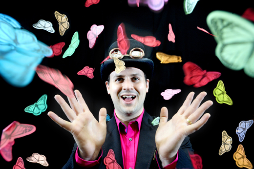 Kevin McMahon launches the butterfly themed Magic Festival