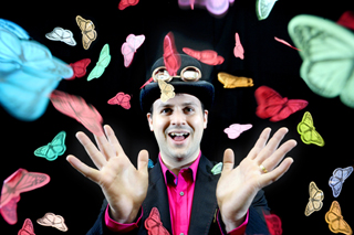 Kevin McMahon launches the butterfly themed Magic Festival