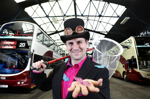 Kevin McMahon launches the butterfly themed Magic Festival