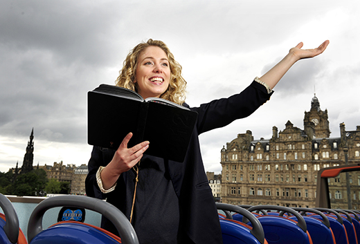 Molly Taylor in the National Theatre of Scotland's 
