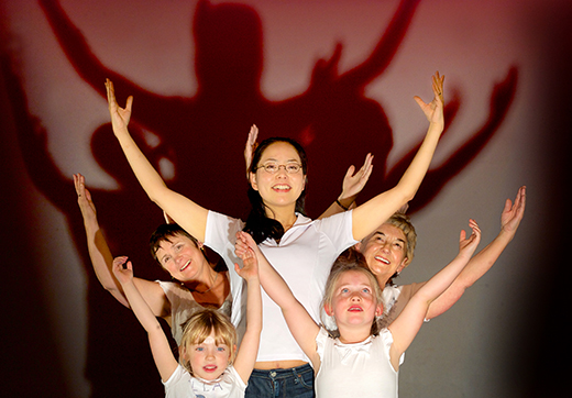 Inter-generational dance in 