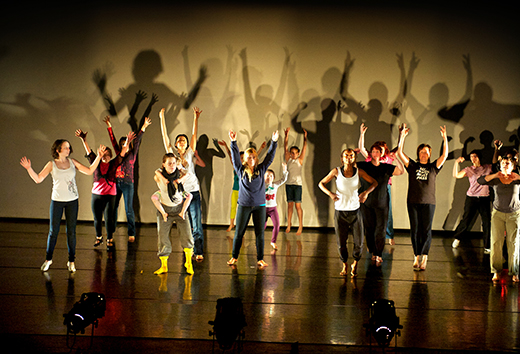Inter-generational dance in 