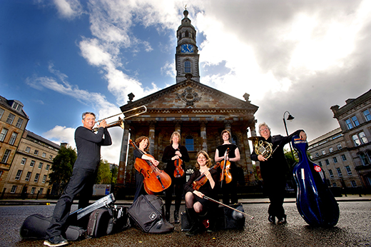 Music Co-operative Scotland, pictured at St Andrews in the Square, Glasgow