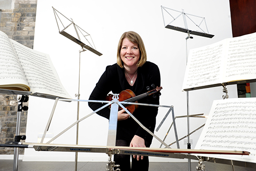 Katie Hull, leader of Music Co-operative Scotland