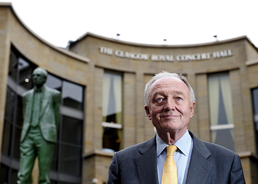 Ken Livingstone speaking at Base Glasgow