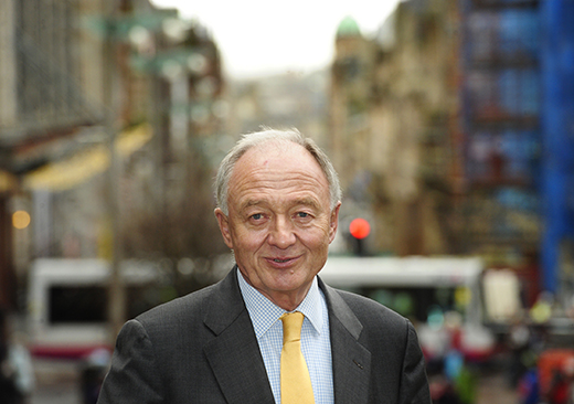 Ken Livingstone speaking at Base Glasgow