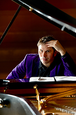 Jazz pianist David Patrick