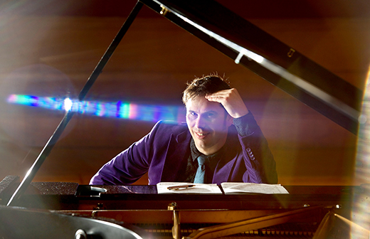 Jazz pianist David Patrick