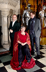 Launch of The James Plays with Laurie Sansom, Rona Munro and Jonathan Mills at Edinburgh Castle Launch of The James Plays with Laurie Sansom, Rona Munro and Jonathan Mills at Edinburgh Castle