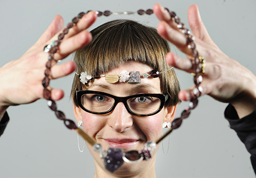Jeweller Alison Macleod at Spring Fling at The Lighthouse
