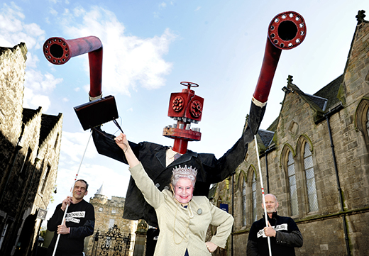 Mr Frackhead visits the Mr Frackhead visits the