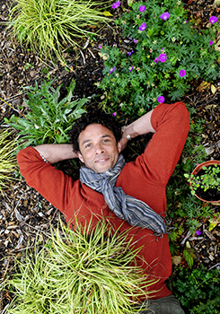 Low Carbon Award winner Jason Marenikeji of the Urban Farming Company